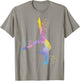 Gymnastic Gymnastics for Girls and Children, White T-Shirt - T-Shirt | Sand