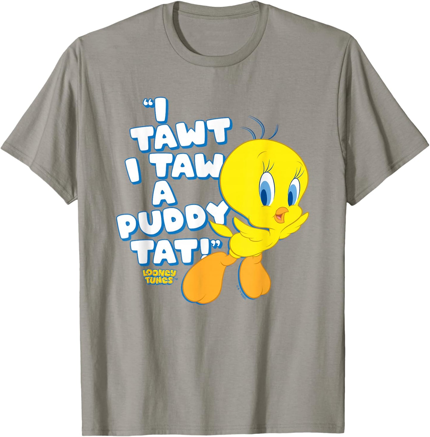 Looney Tunes Tweety Puddy Tat T-Shirt - T-Shirt | Sand