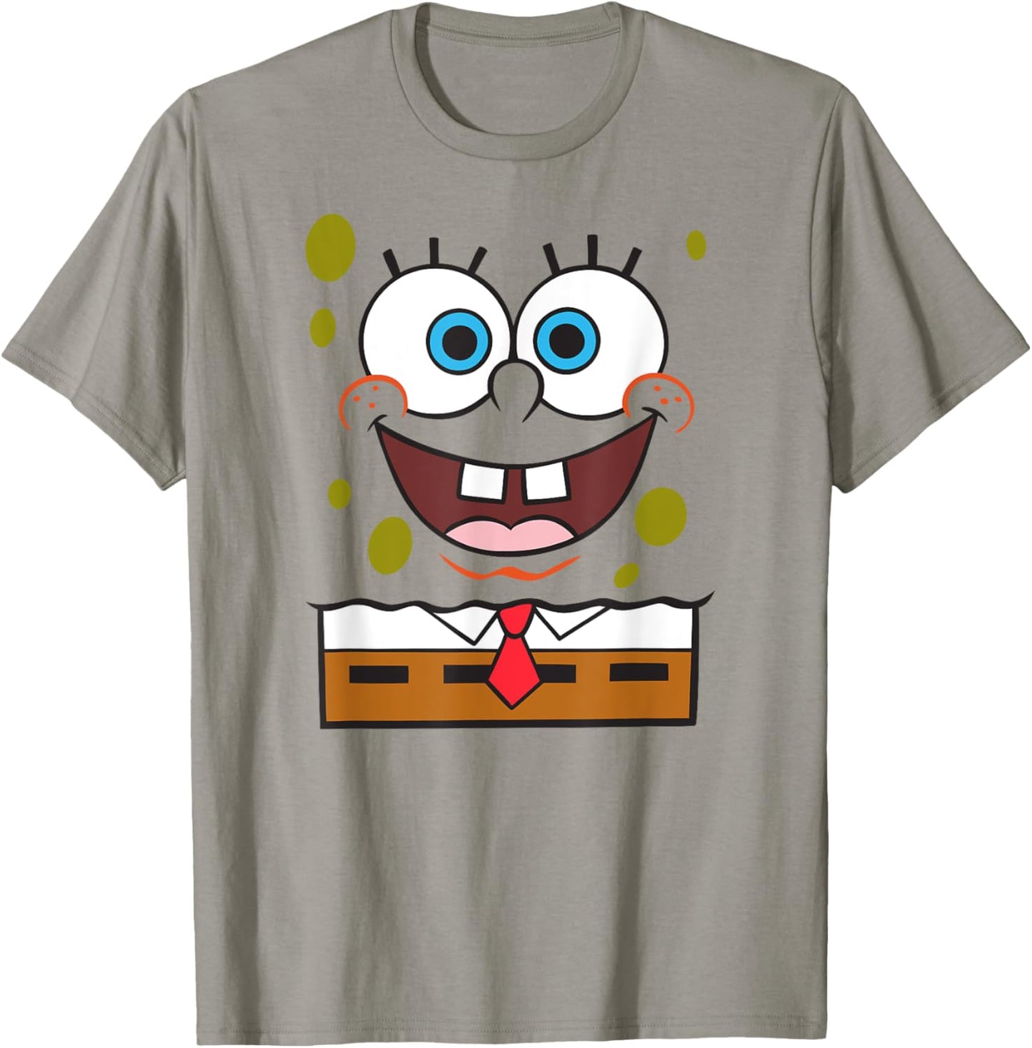 SpongeBob SquarePants Halloween Happy Big Face Costume T-Shirt - T-Shirt | Sand
