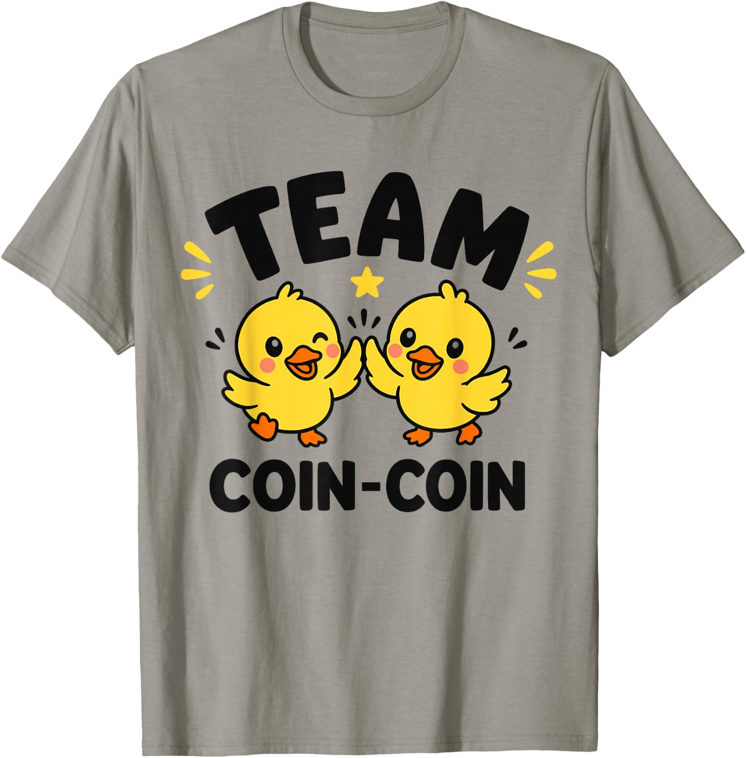 Citation Canard Enfant Humour Canard Team Coin-Coin T-Shirt - T-Shirt | Sand