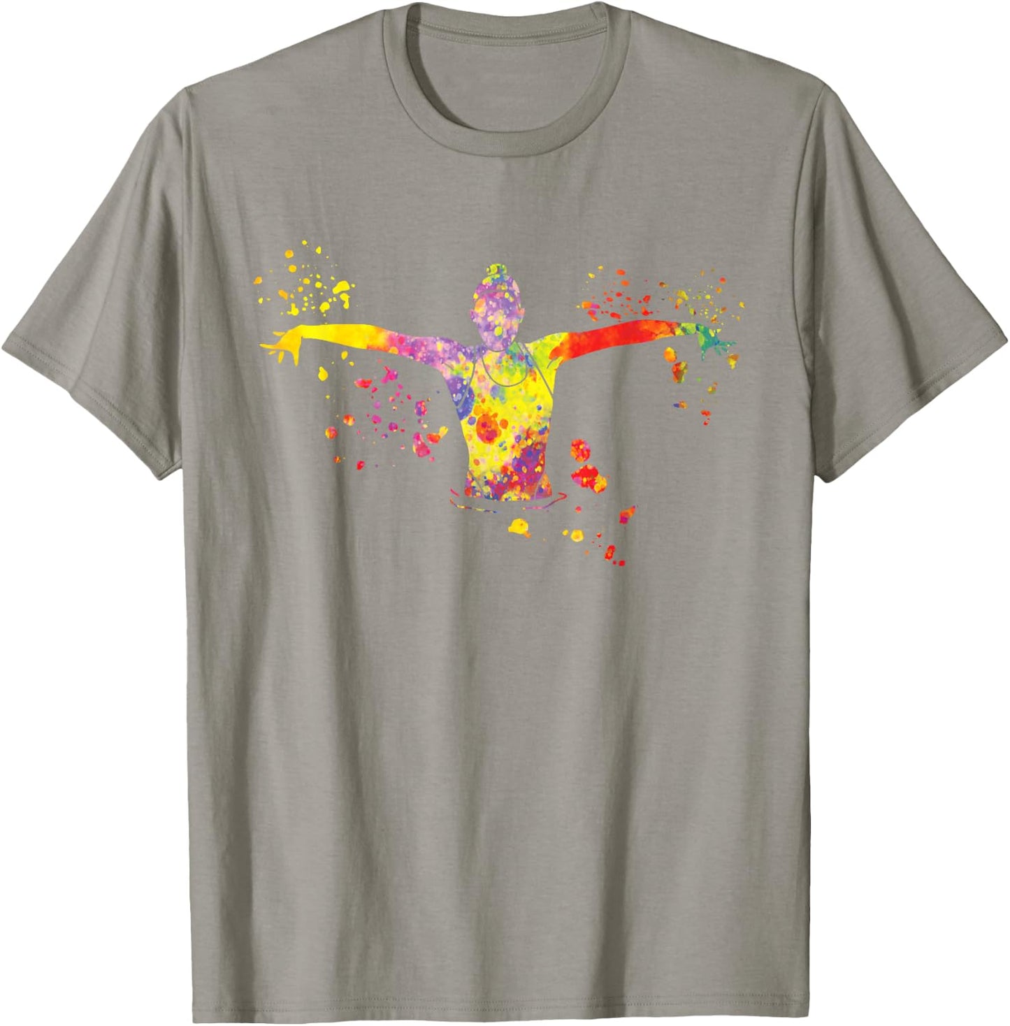 Colorsplash Team Artistic Swim , white, S T-Shirt - T-Shirt | Sand