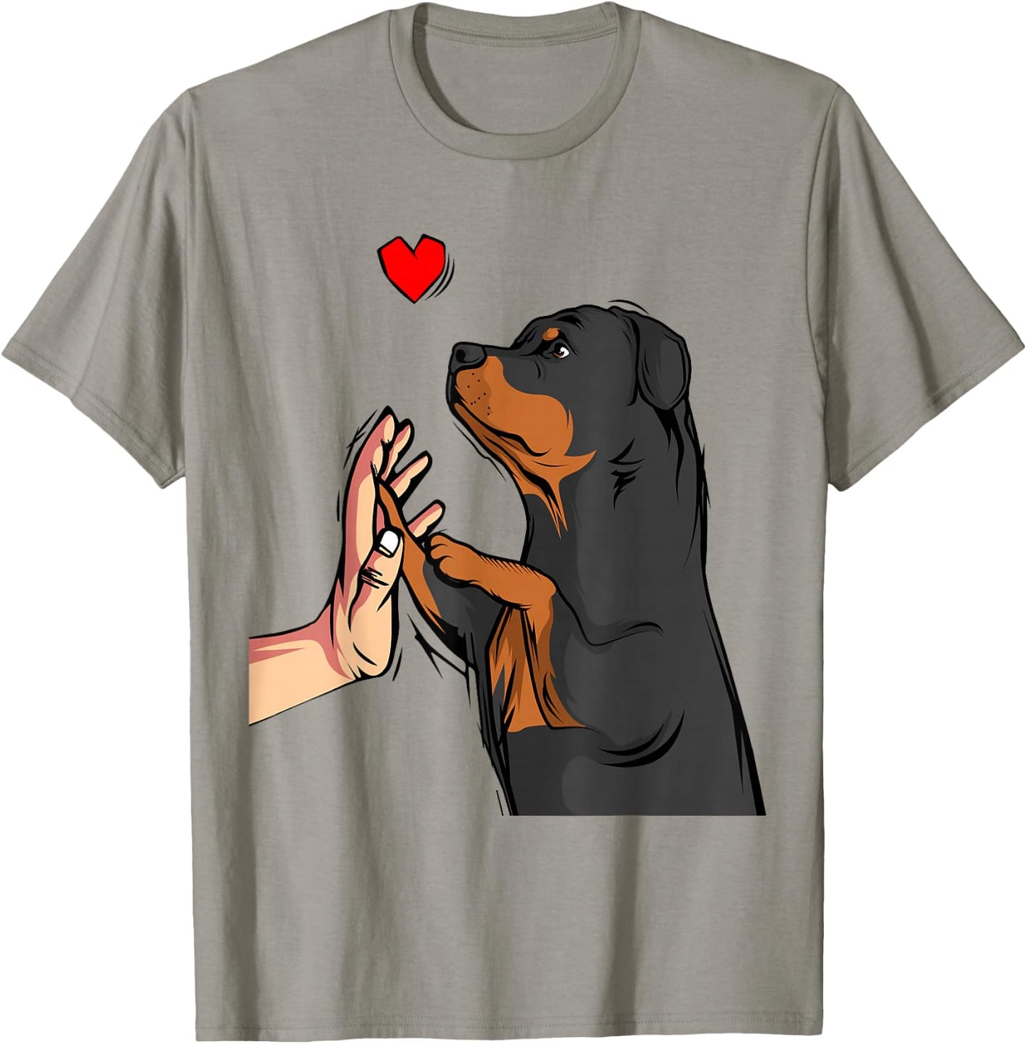 Rottweiler Love Dogs, Ladies, Women T-Shirt - T-Shirt | Sand