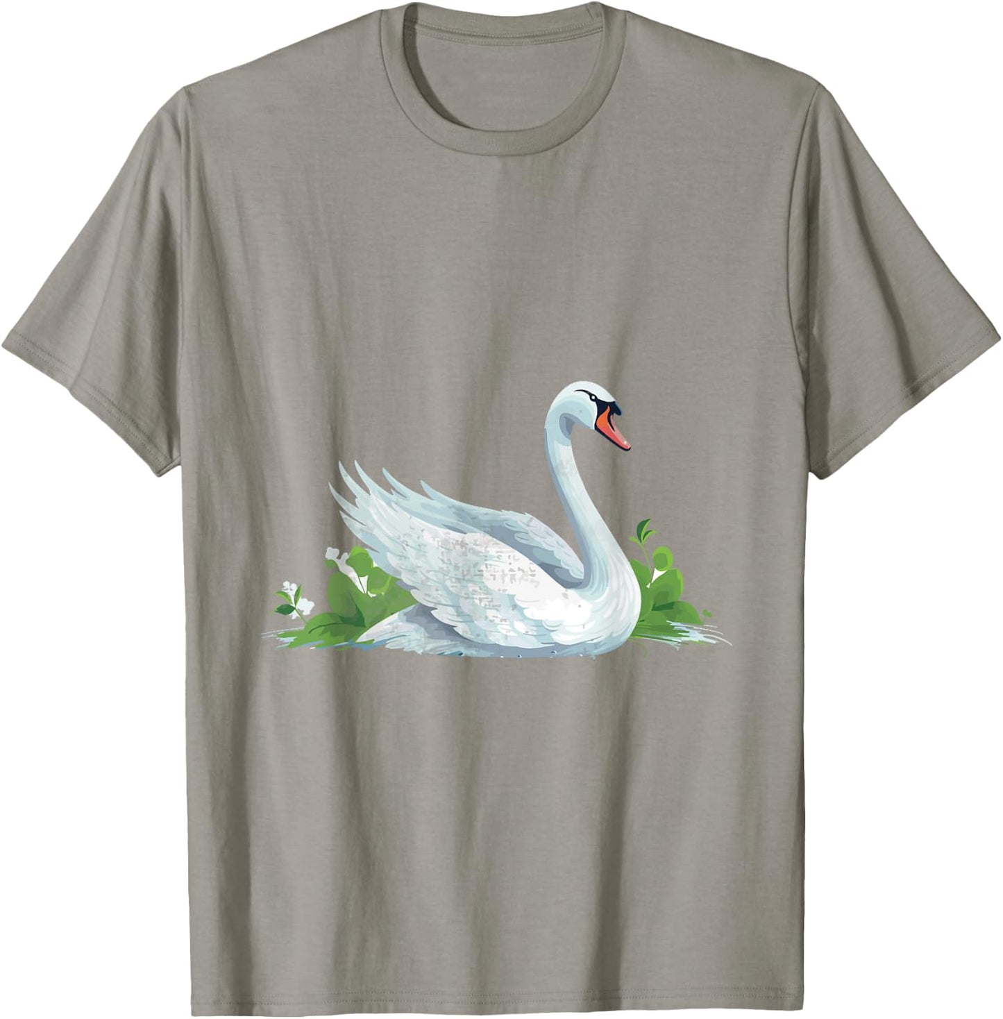 Cute Swan Costume for Girls and Boys | Vintage Swan T-Shirt - T-Shirt | Sand