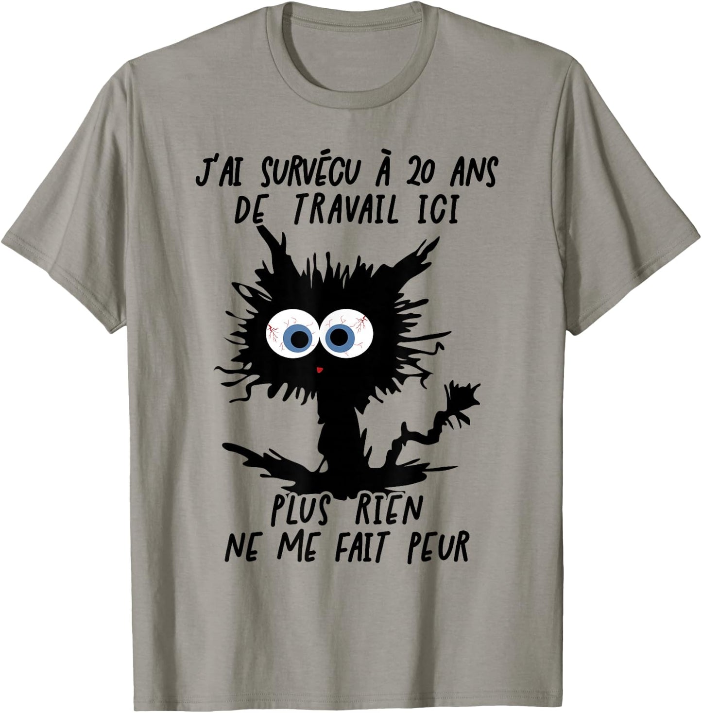 I Survived 20 Years Working Here T-Shirt - T-Shirt | Sand