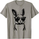 Bunny Face with Sunglasses for Boys Men Kids Easter Day Small T-Shirt - T-Shirt | Sand