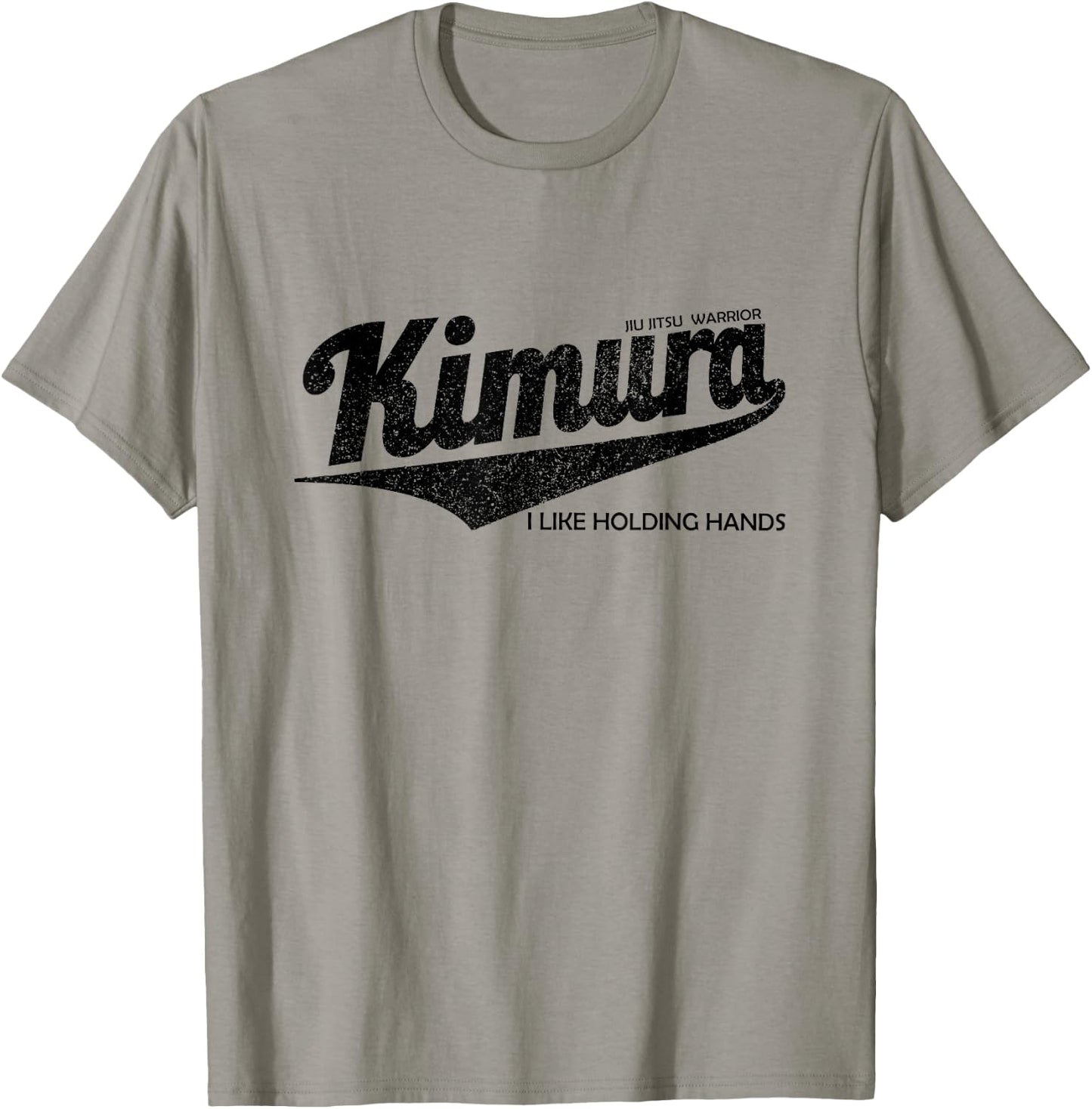 Kimura I Like Holding Hands , BJJ Jiu-Jitsu Brazilian T-Shirt - T-Shirt | Sand