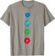 Four Groovy Buttons Blue Cat Funny Halloween Costume Kids T-Shirt - T-Shirt | Sand
