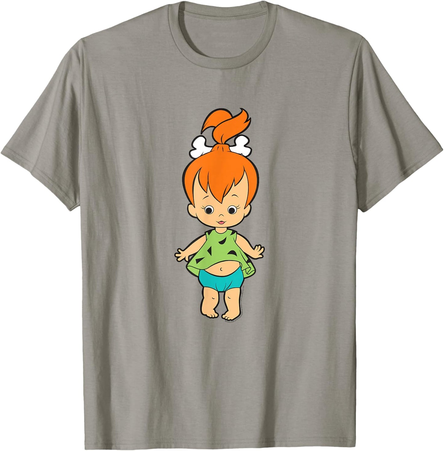 The Flintstones Pebbles Flintstone Big Solo Shot T-Shirt - T-Shirt | Sand