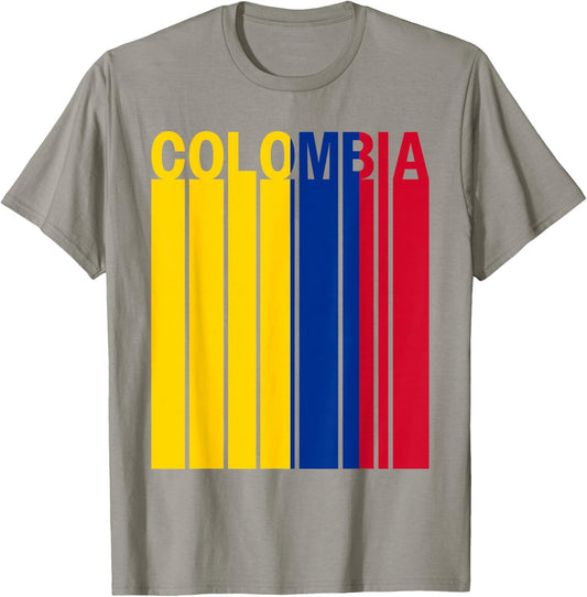 Colombia Flag T-Shirt - T-Shirt | Sand