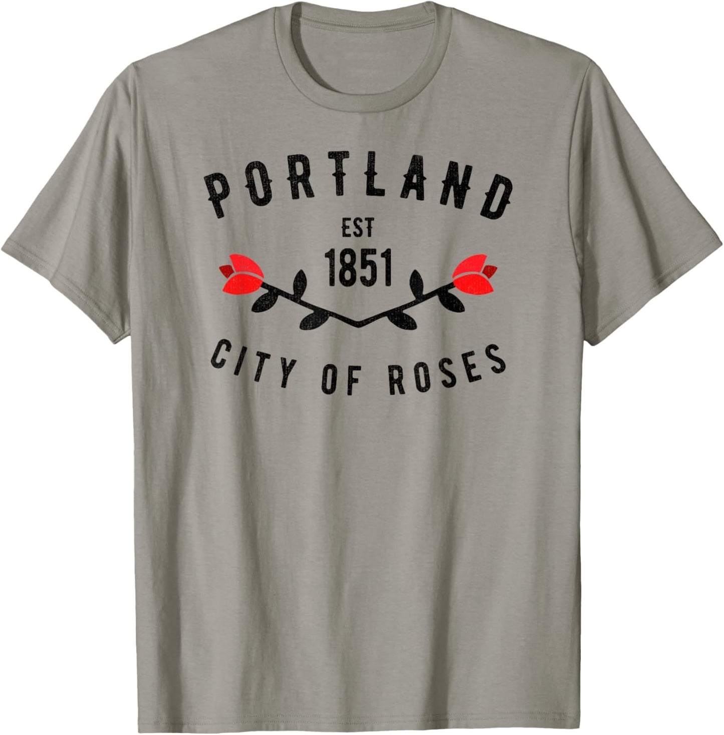Portland City of Roses Oregon PDX Classic Vintage 503 Gift T-Shirt - T-Shirt | Sand