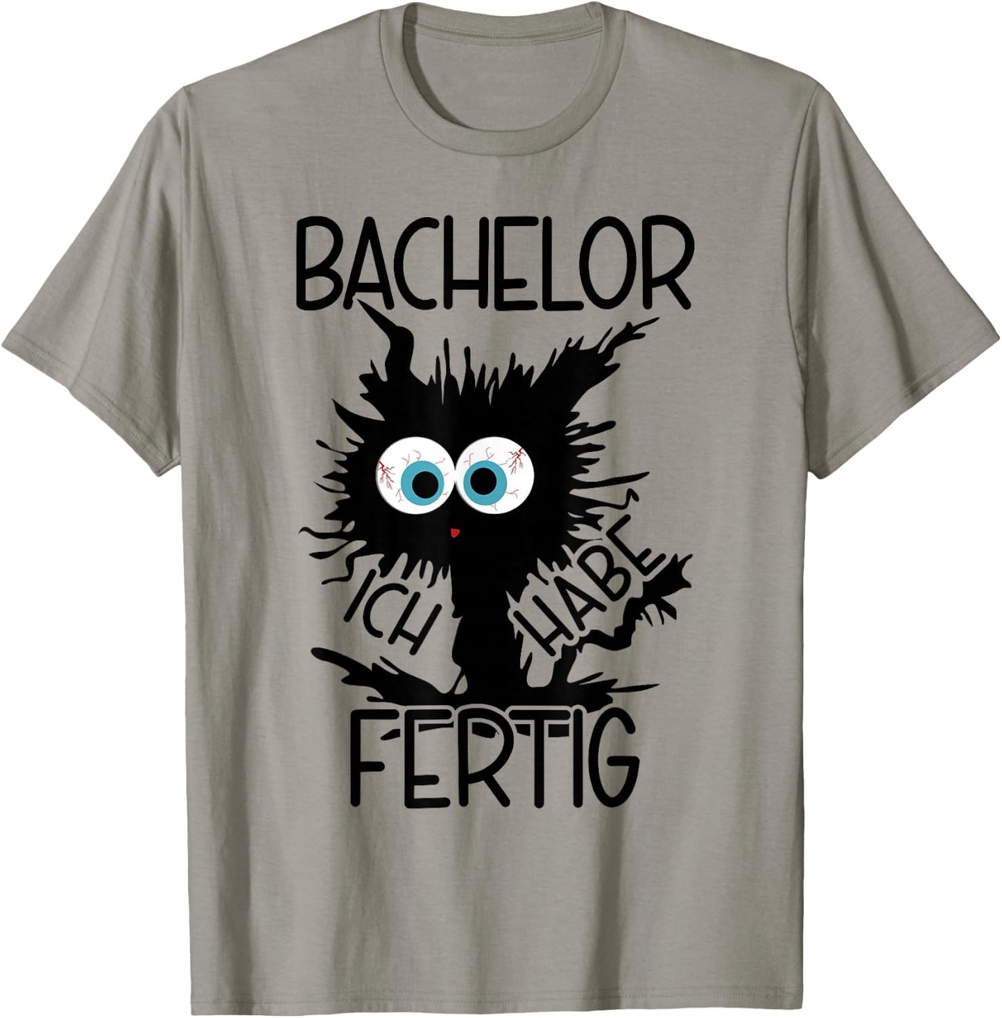 Bachelor Geschafft 2024 , White T-Shirt - T-Shirt | Sand