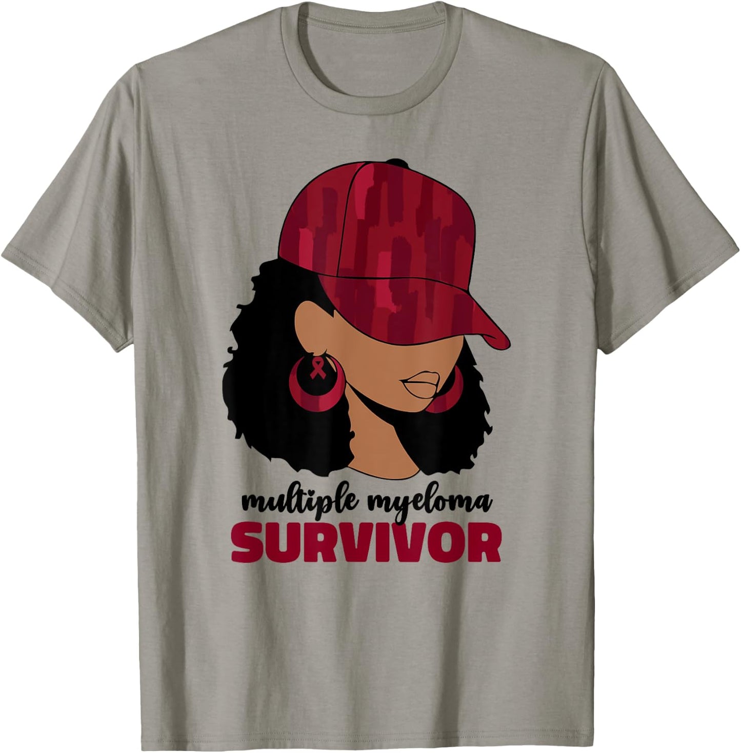 Multiple Myeloma Survivor Multiple Myeloma Cancer T-Shirt - T-Shirt | Sand