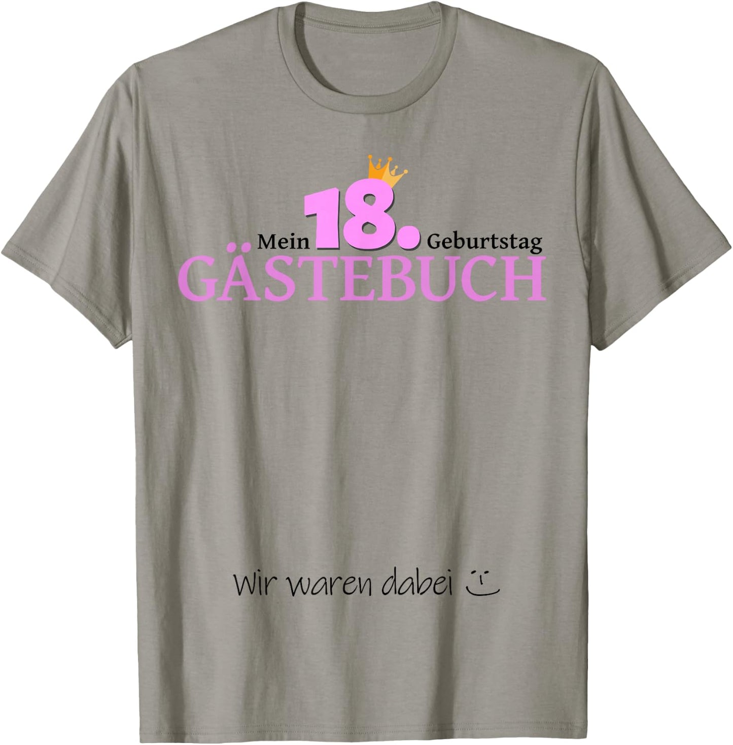 18th Birthday Boy Girl 18 Years 2005 Funny Gift , White T-Shirt - T-Shirt | Sand