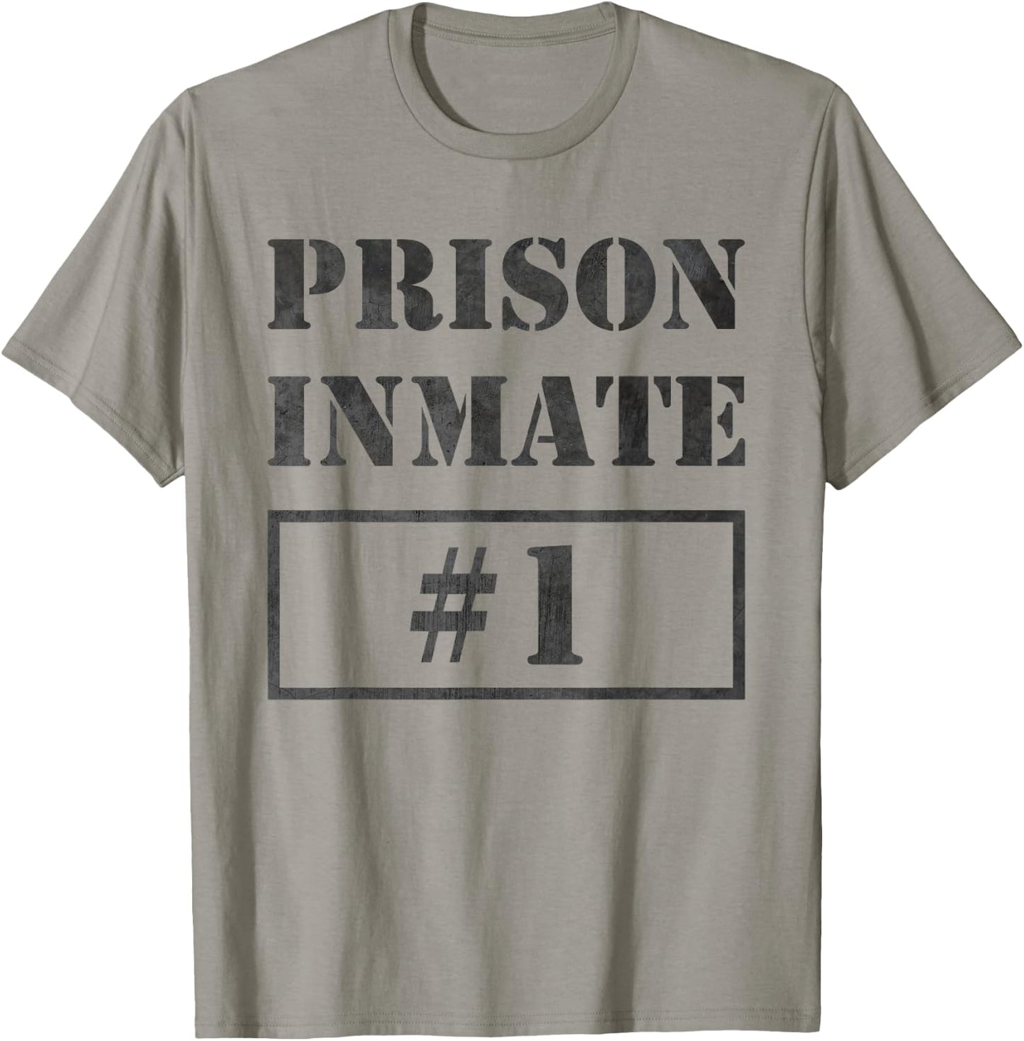 Prisoner Costume Inmate Funny Orange Escaped Jail T-Shirt - T-Shirt | Sand