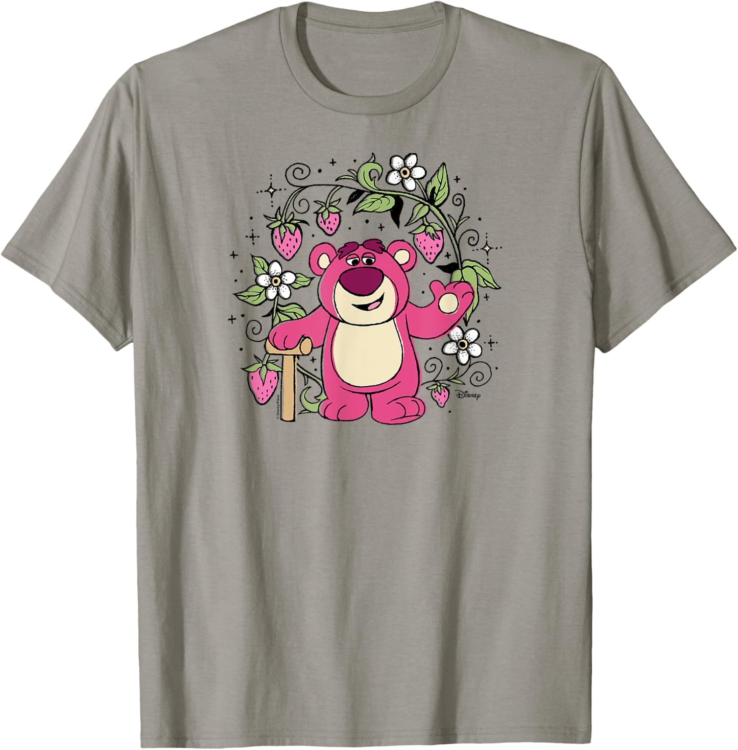 Toy Story - Lotso Strawberry Scented Bear T-Shirt - T-Shirt | Sand