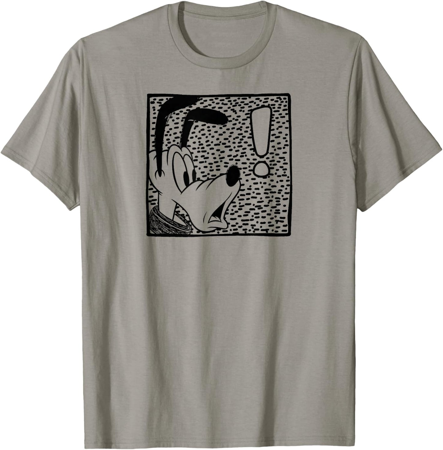 Pluto - Shocked Character Box T-Shirt - T-Shirt | Sand