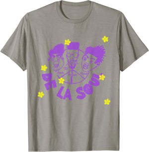 Official De La Soul Illustrated , White T-Shirt - T-Shirt | Sand