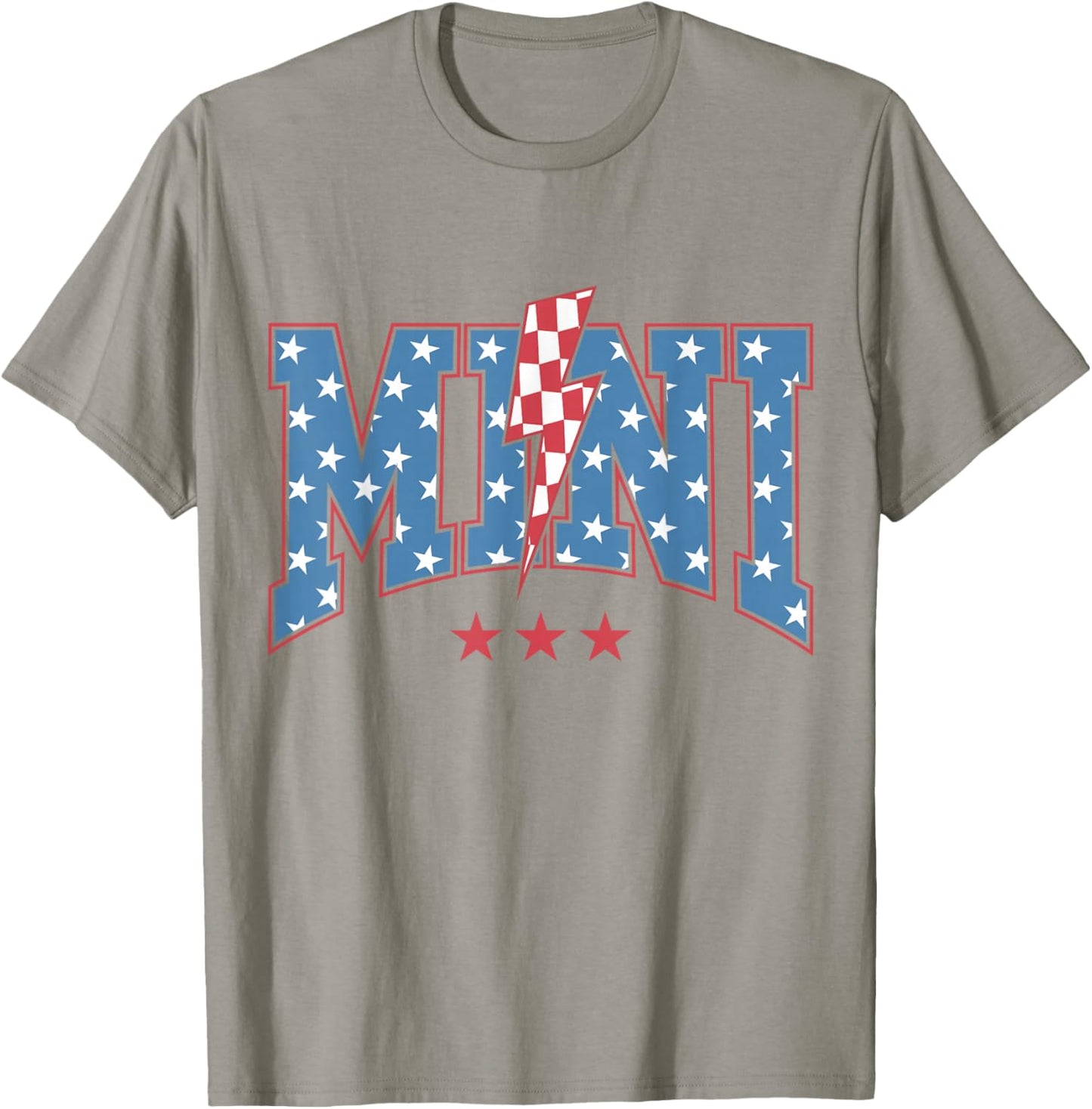 Mama Dada Mini 4th of July American Family Matching T-Shirt - T-Shirt | Sand