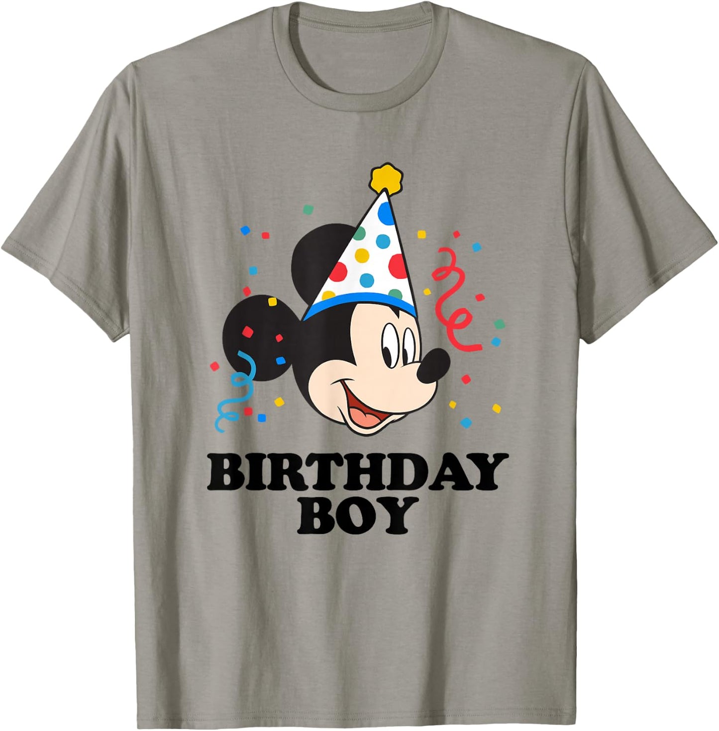 Disney Mickey Mouse Birthday Boy , Blue T-Shirt - T-Shirt | Sand