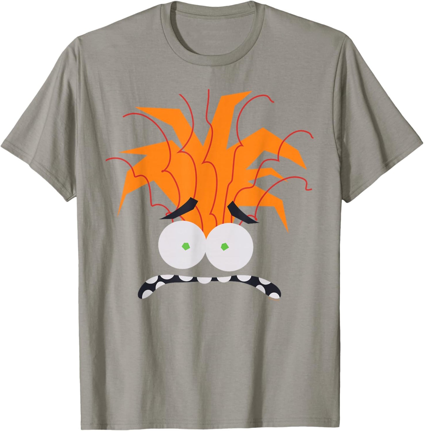 Disney and Pixar's Inside Out 2 Anxiety Costume Big Face T-Shirt - T-Shirt | Sand