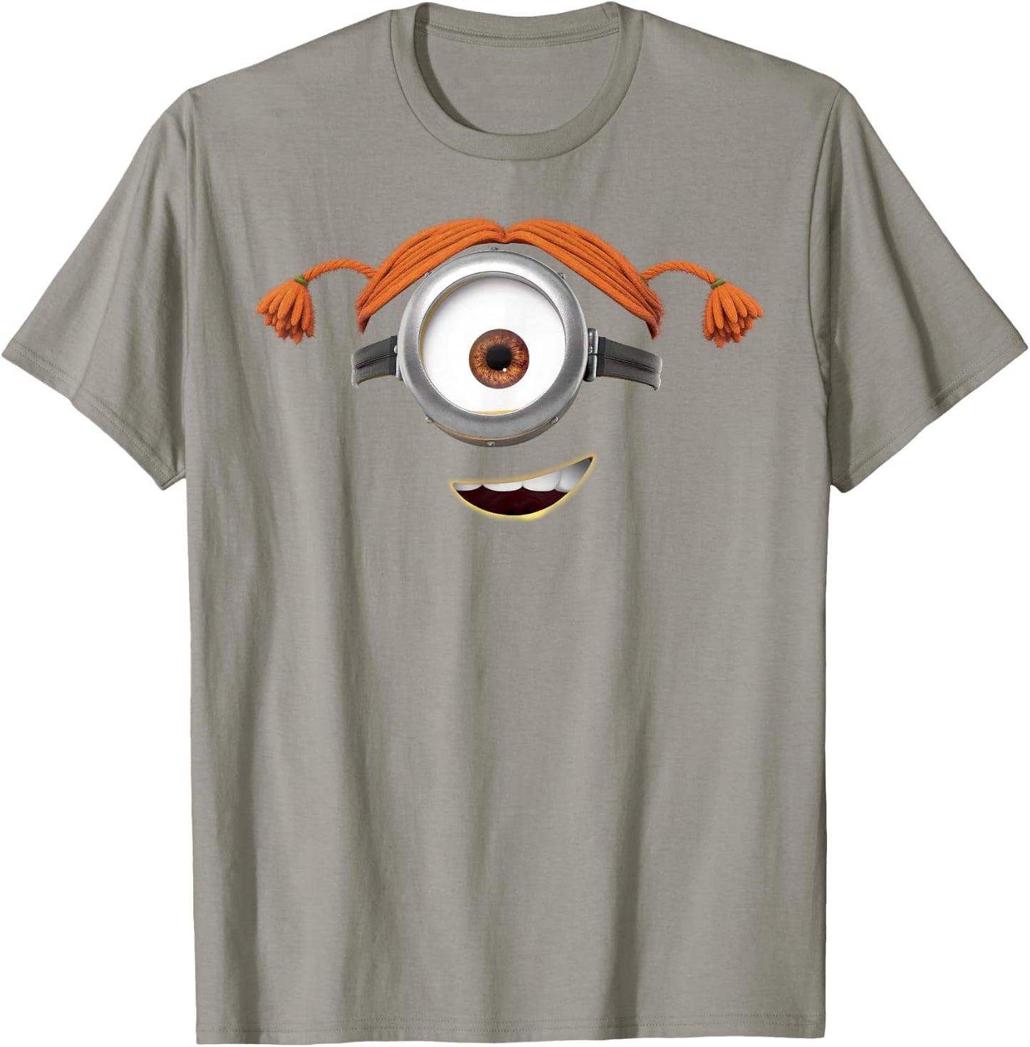 Despicable Me Minions Carl Pigtails T-Shirt - T-Shirt | Sand