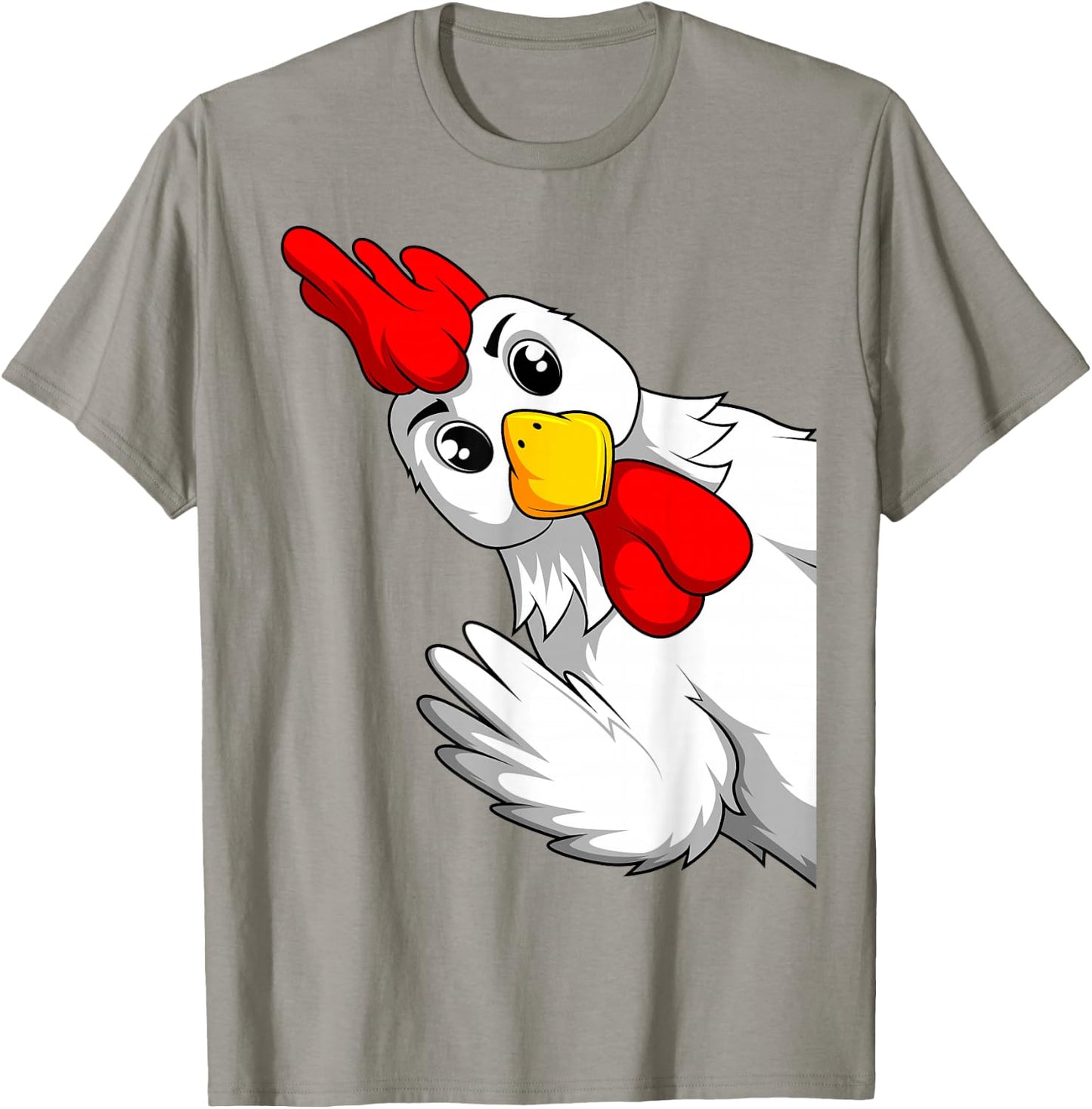 Chicken Farmer, Chicken Children's Boys Girls , White T-Shirt - T-Shirt | Sand