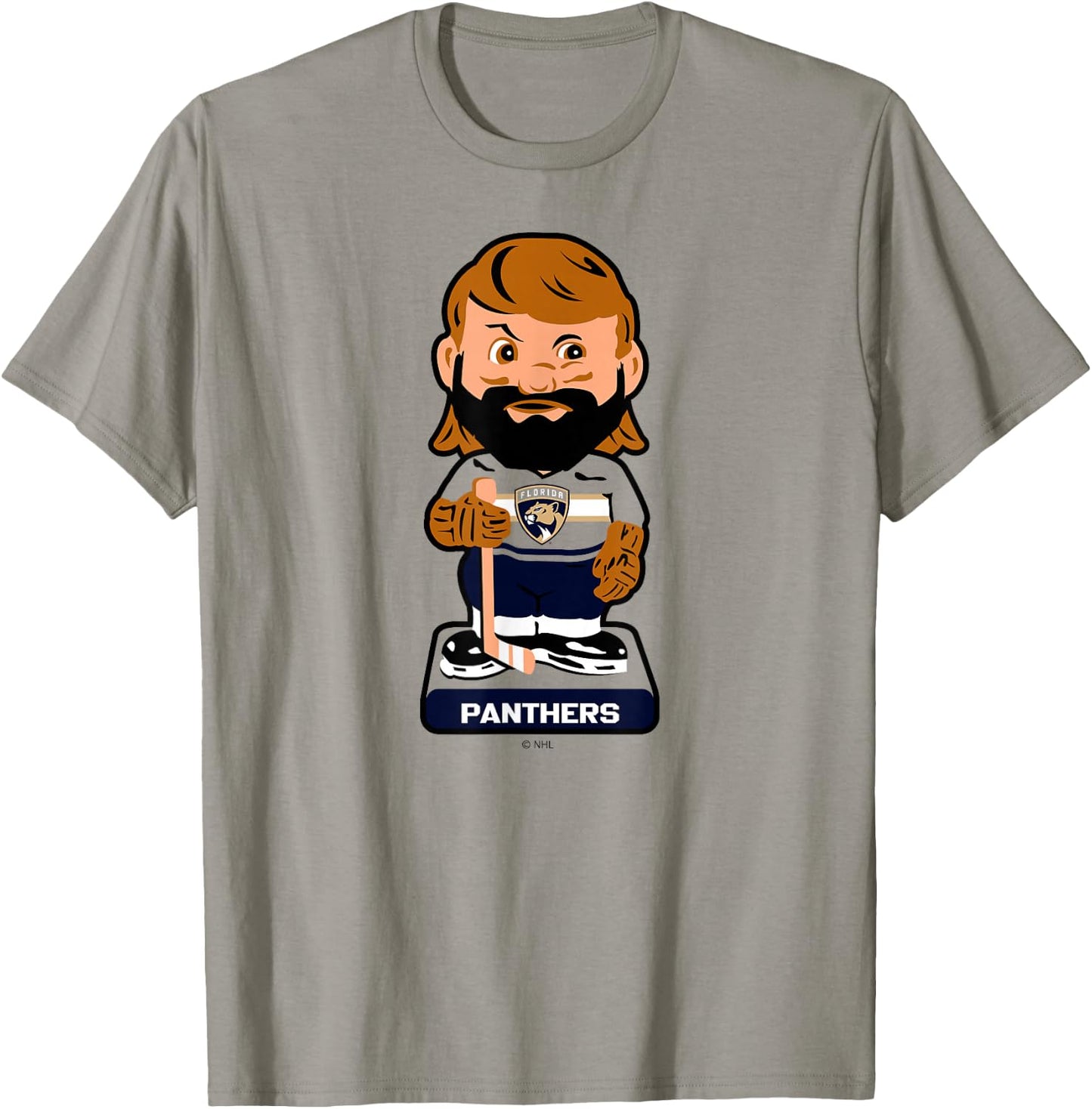 Florida Panthers Bobblehead Red Officially Licensed T-Shirt - T-Shirt | Sand