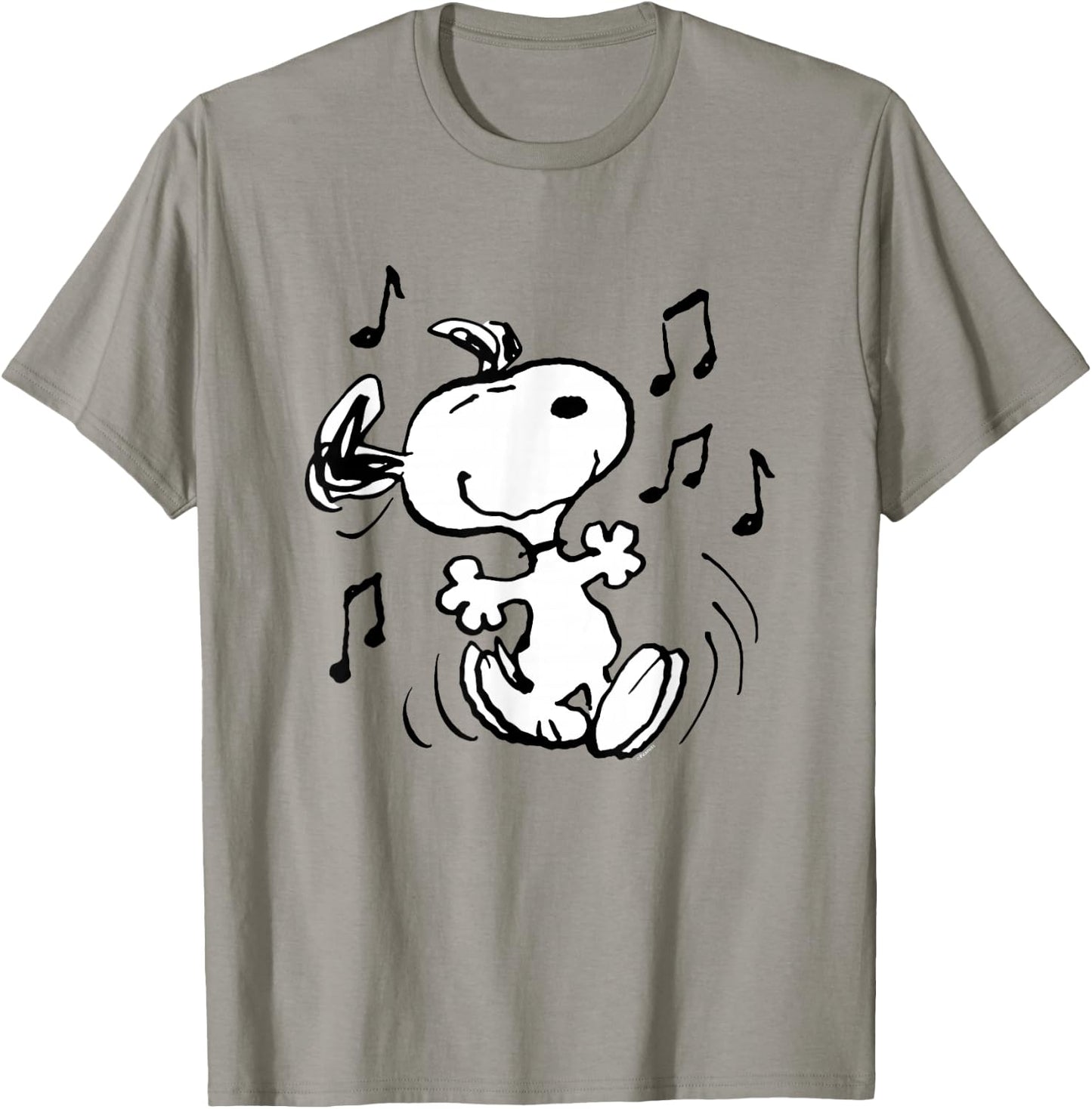 Peanuts - Snoopy Dancing , blue T-Shirt - T-Shirt | Sand