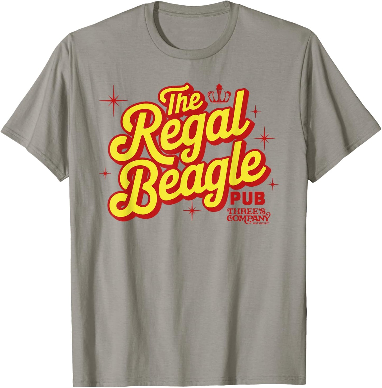 Regal Beagle Pub Retro Three's Company - Officially Licensed T-Shirt - T-Shirt | Sand