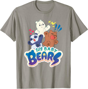 Cartoon Network We Baby Bears Logo and Trio T-Shirt - T-Shirt | Sand