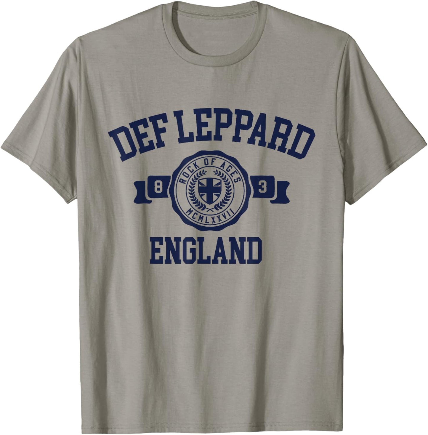 Official University Def Leppard T-Shirt - T-Shirt | Sand