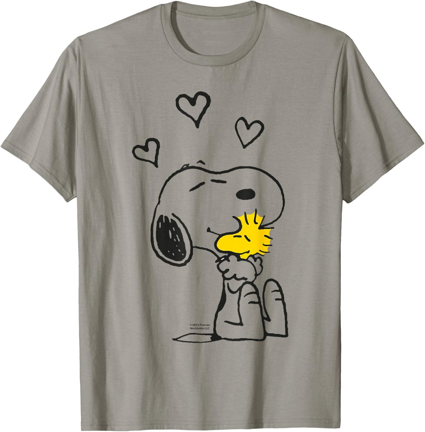 Peanuts - Snoopy Woodstock I Hold You T-Shirt - T-Shirt | Sand