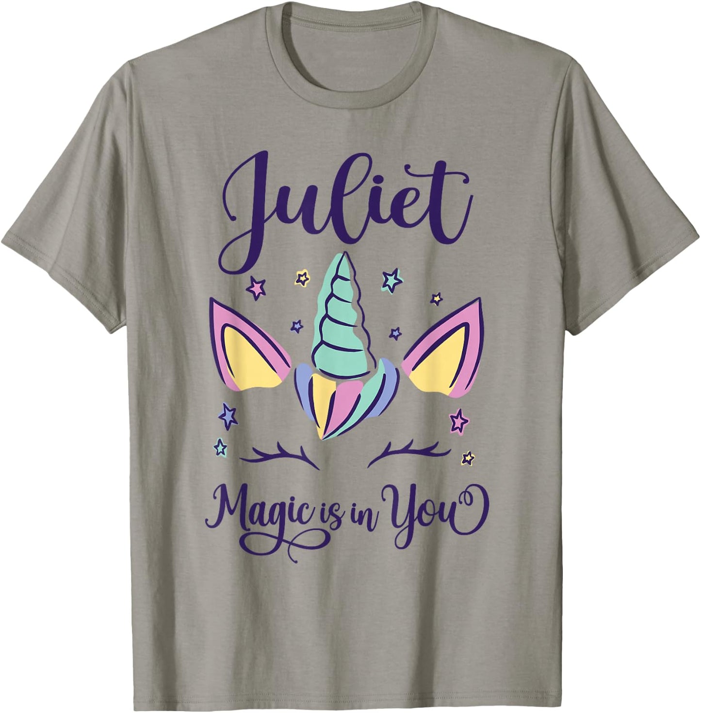 First Name Juliet Personalized Juliet T-Shirt - T-Shirt | Sand