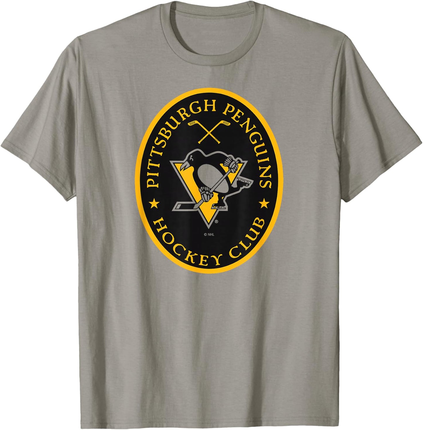 Pittsburgh Penguins Iconic White Officially Licensed T-Shirt - T-Shirt | Sand