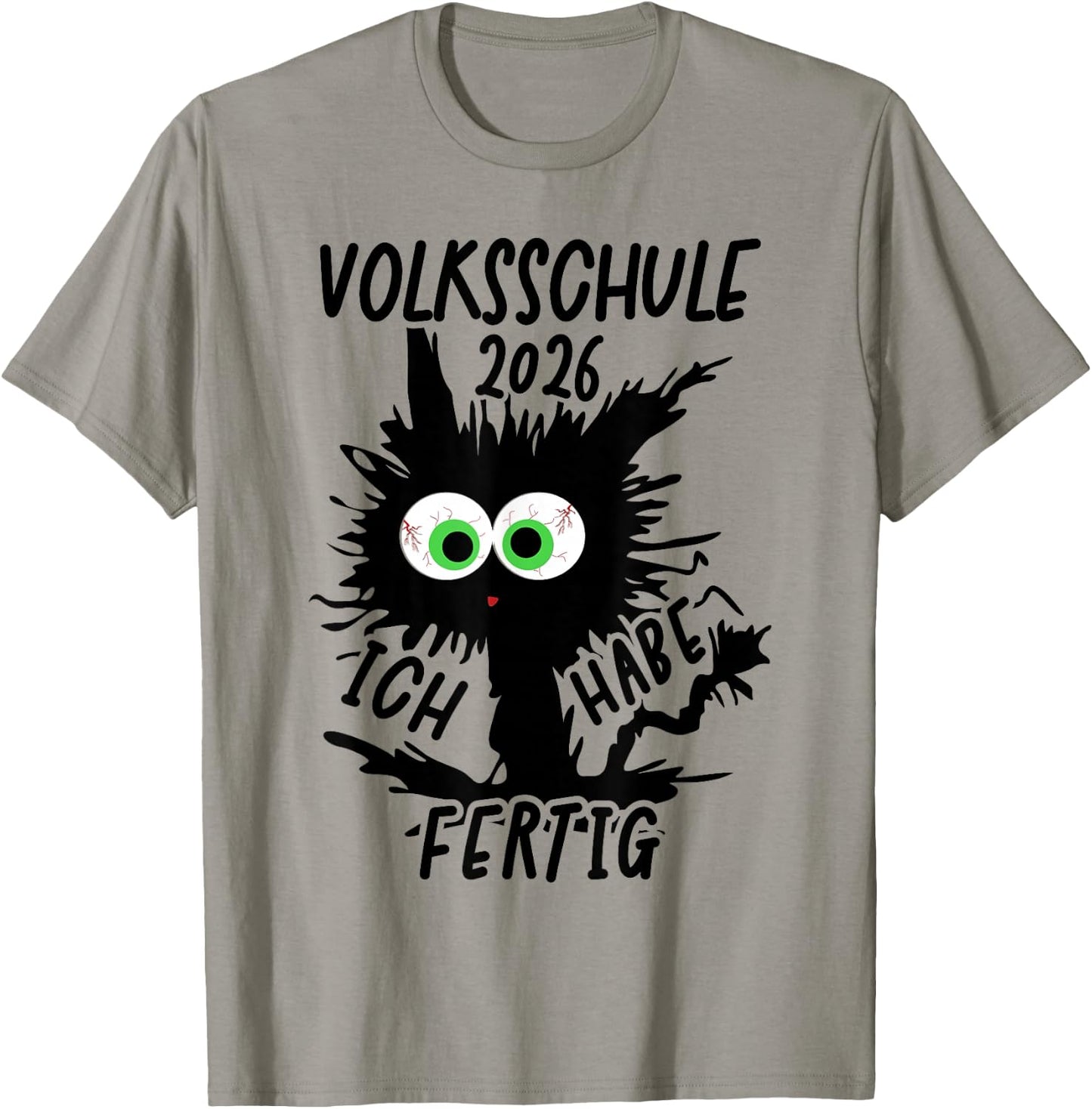 Volksschule 2026 Ich Habe Fertig T-Shirt - T-Shirt | Sand