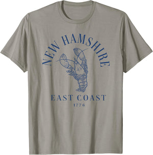 New Hampshire Lobster Vintage T-Shirt - T-Shirt | Sand