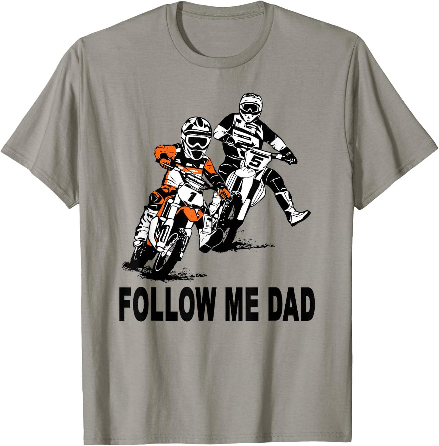Father & Son Motocross Dirt Bike Kids MX T-Shirt - T-Shirt | Sand