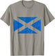 Scotland Flag Proud Scottish Fans Supporters T-Shirt - T-Shirt | Sand