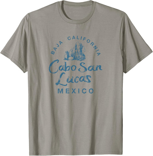 Cabo San Lucas Baja California Vintage T-Shirt - T-Shirt | Sand