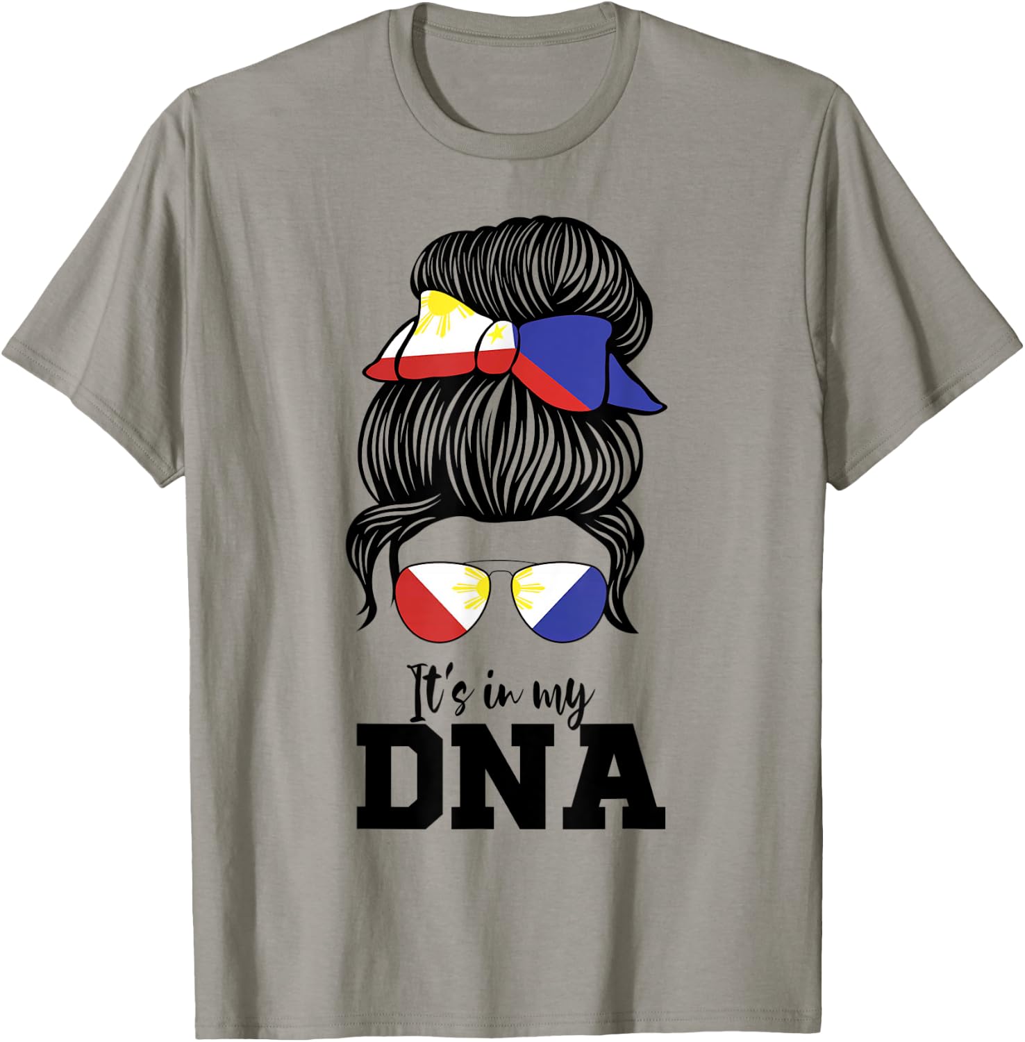 Es ist in meiner DNA Philippinen T-Shirt - T-Shirt | Sand