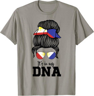 Es ist in meiner DNA Philippinen T-Shirt - T-Shirt | Sand