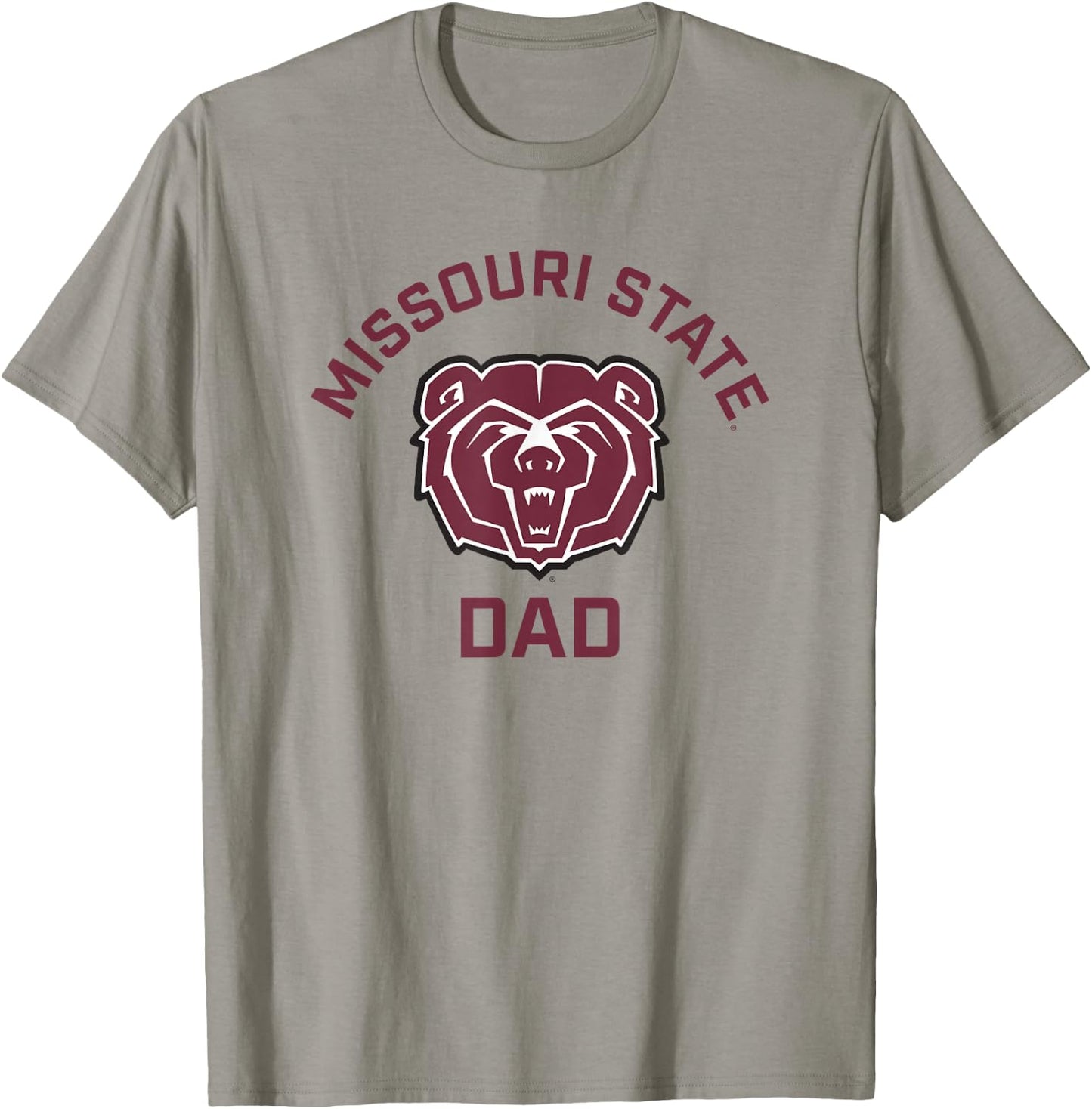 Missouri State University MSU Bears Arched Dad T-Shirt - T-Shirt | Sand