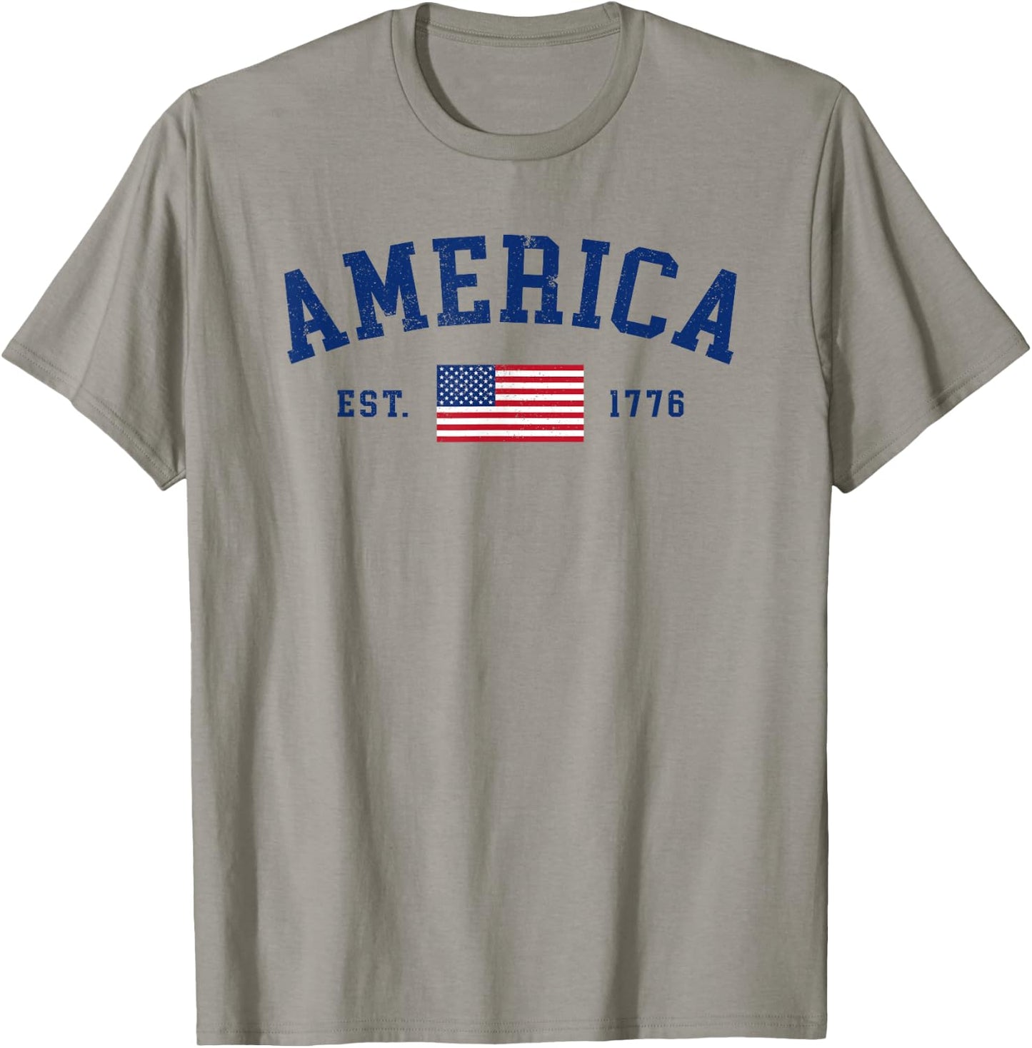 American Flag USA United States Of America US 4th of July T-Shirt - T-Shirt | Sand
