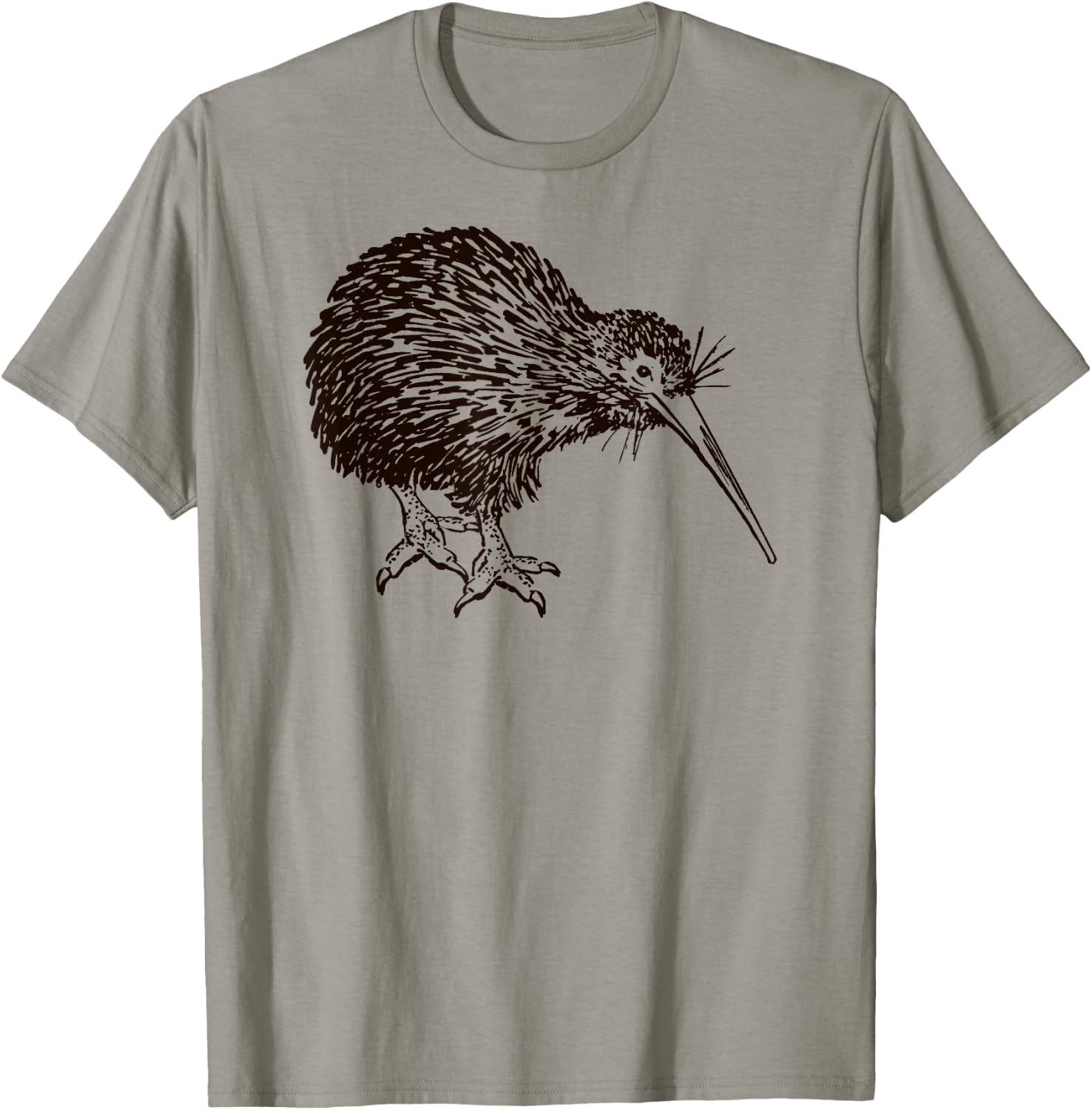 New Zealand Kiwi Bird Animal Wildlife T-Shirt - T-Shirt | Sand