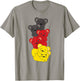 Deutsche flagge Maus deutsch Deutschland Mäuse T-Shirt - T-Shirt | Sand