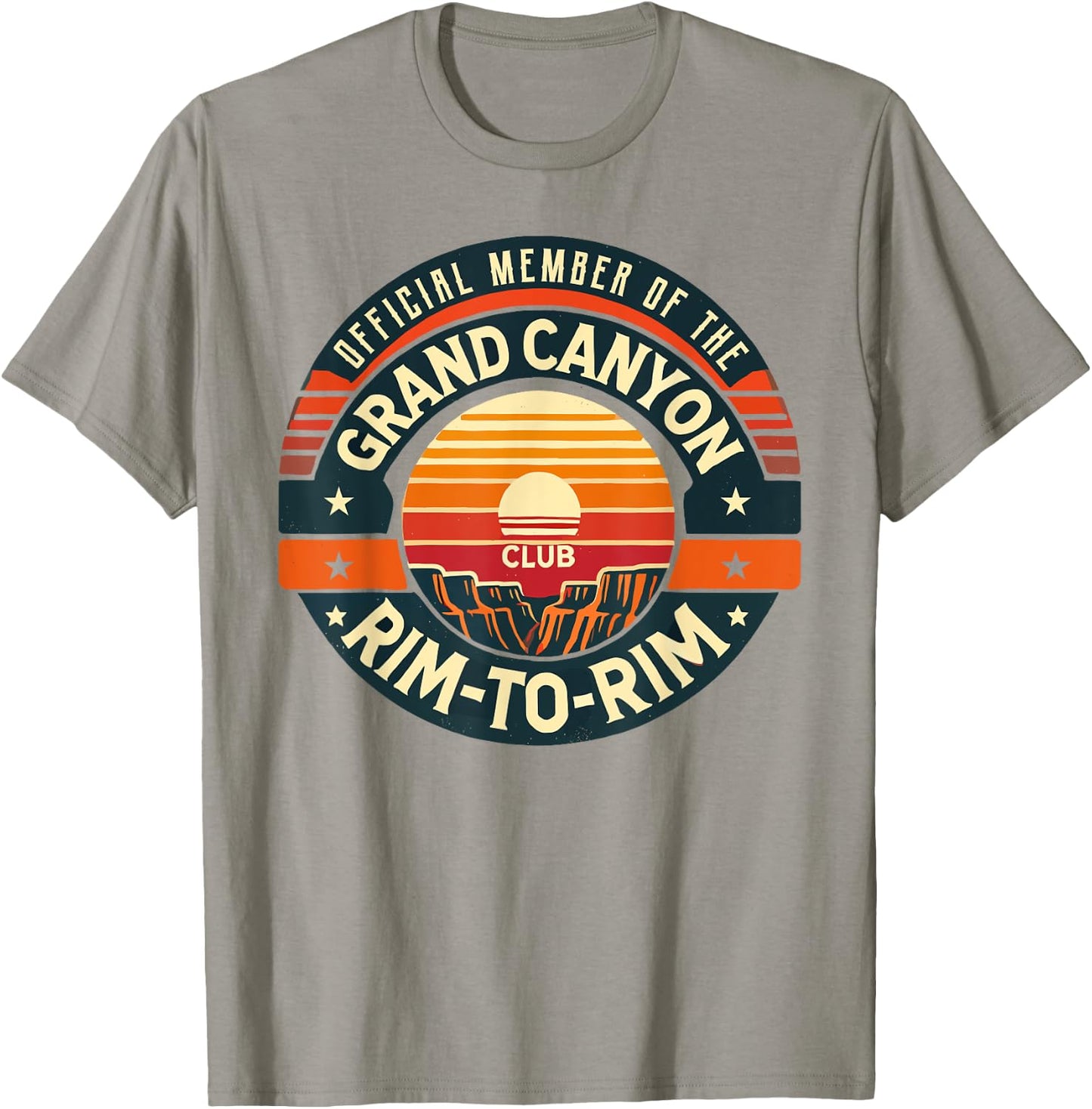 Official Member of the Grand Canyon Rim-to-Rim Club T-Shirt - T-Shirt | Sand