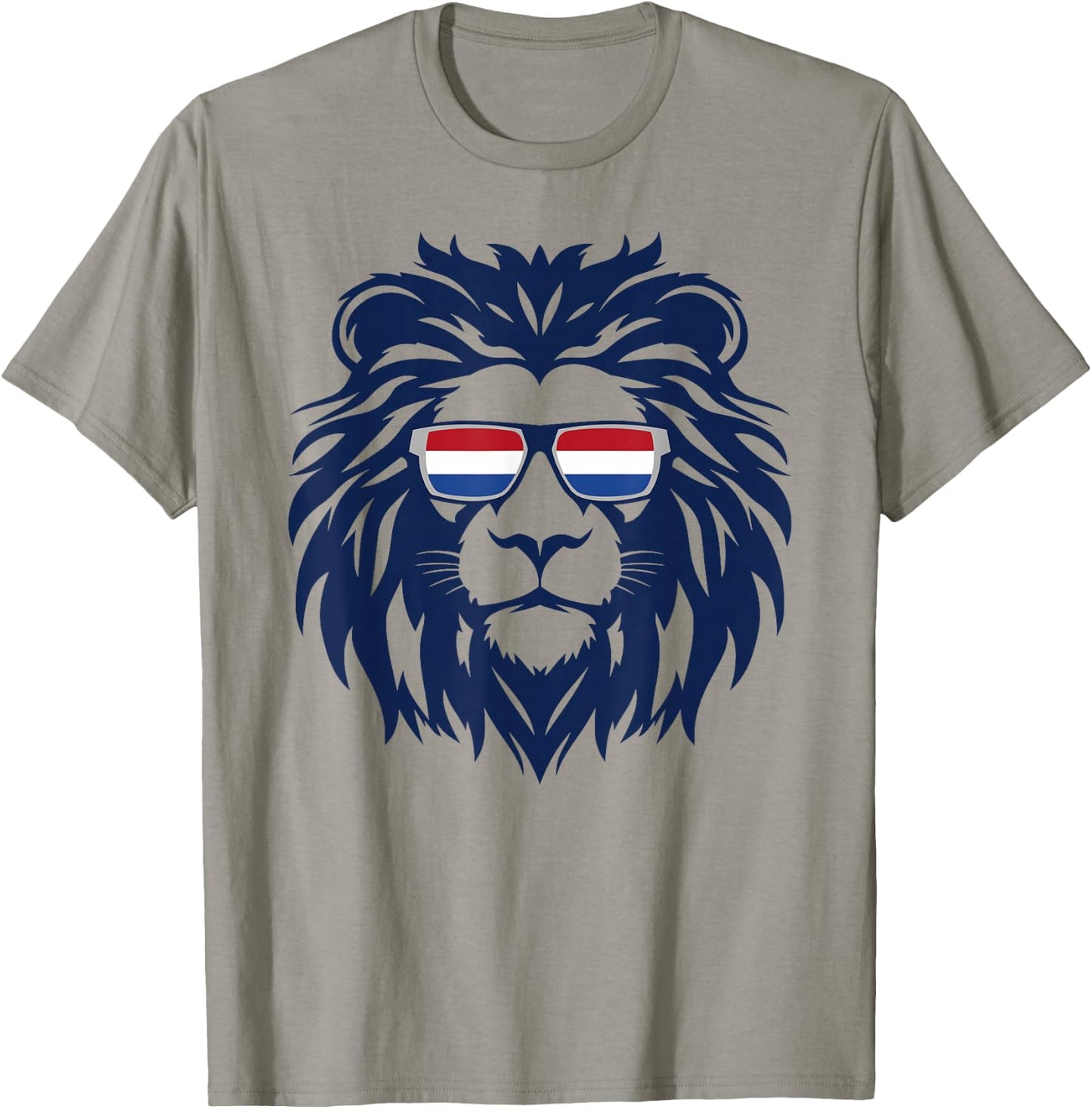 Dutch Flag Leo, Netherlands. Dutch Holland, Orange , Orange, S T-Shirt - T-Shirt | Sand