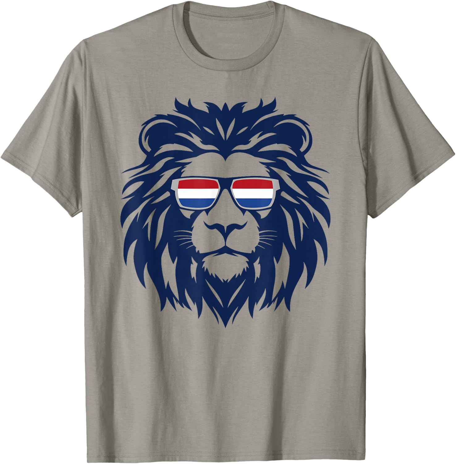 Dutch Flag Leo, Netherlands. Dutch Holland, Orange , Orange, S T-Shirt - T-Shirt | Sand