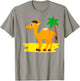 Baby Camel Baby Boys Girls Kids Toddler Camels T-Shirt - T-Shirt | Sand