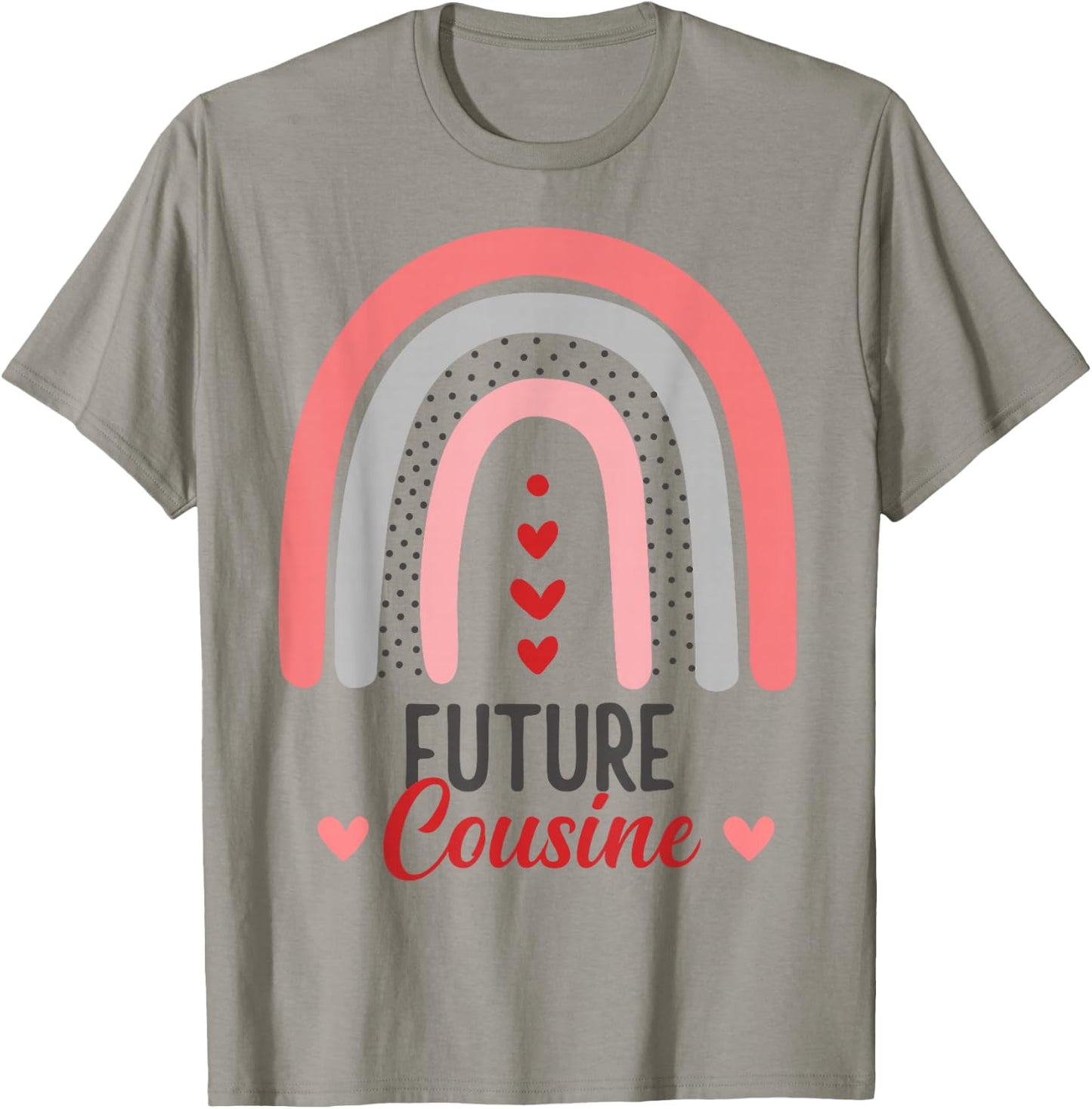 Announcement Pregnancy Future Cousine T-Shirt - T-Shirt | Sand
